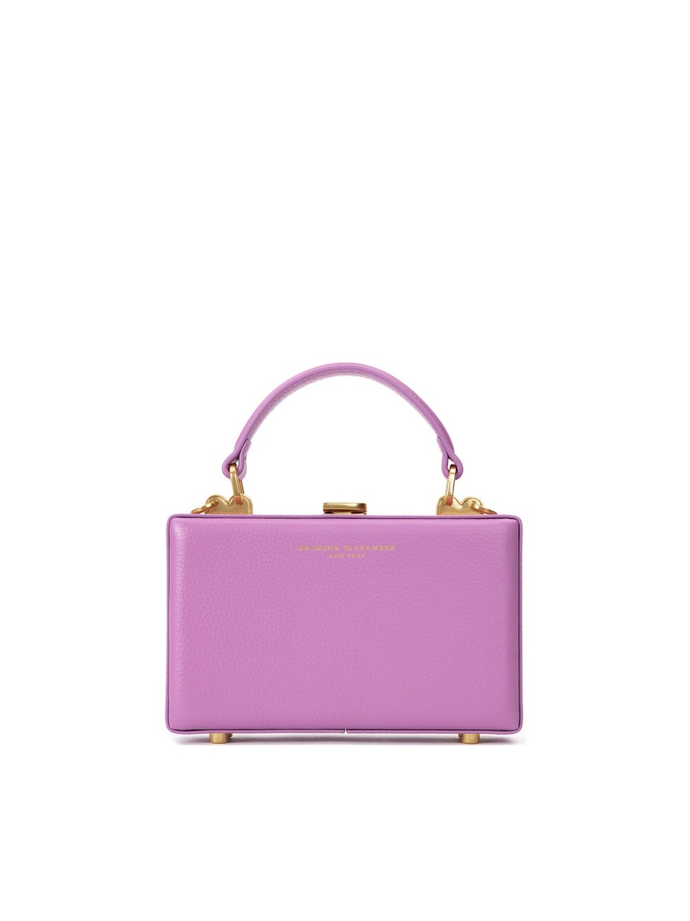 Brandon Blackwood Lilac Top-Handle Box Bag